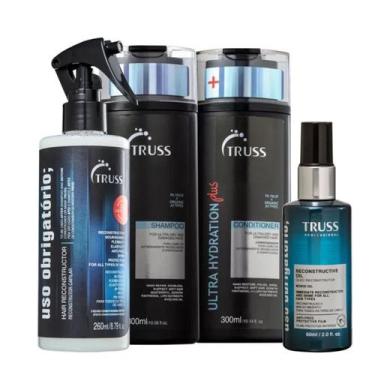 Imagem de Kit Truss Ultra Hydration Plus - Shampoo 300ml + Condicionador 300ml +