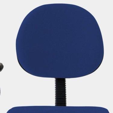 Imagem de Cadeira Executiva Turim Giratória com Braços Azul - Flex Cadeiras