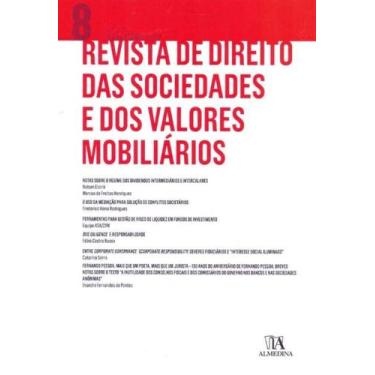 Imagem de Revista de Direito Sociedades e dos  Valores Mobiliários - 01ed/18 - A