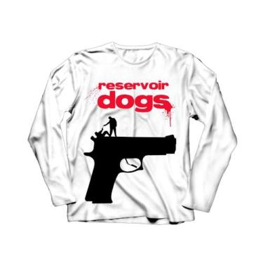 Imagem de Camiseta Manga Longa Masculina Cães de Aluguel Tarantino - Ultrav Stor