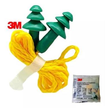 Imagem de Protetor Auricular Auditivo Plug Elastômero 1290 3m 16db