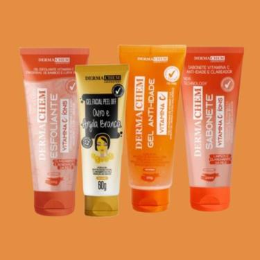 Imagem de Kit Skin Care Vitamina C Acido Salicilico Rosa Mosqueta Dermachem