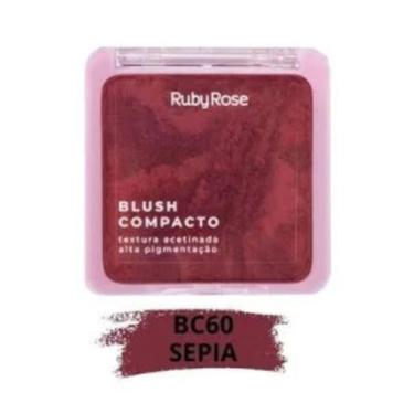 Imagem de Blush Compacto Acetinado - Ruby Rose
