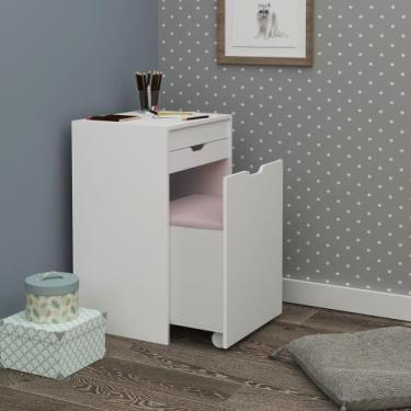 Imagem de Penteadeira Compacta com Espelho Pe2007 - Tecno Mobili, Branco