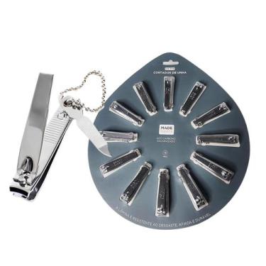 Imagem de Cortador de Unha Profissional com Lixa Kit Atacado Com 12 Unidades LKS