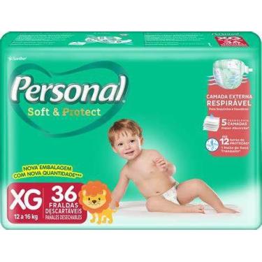 Imagem de Fralda personal baby mega xg 36un