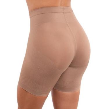 Imagem de Cinta Short Up Line Levanta Bumbum Lupo, M, Marrom, Claro