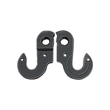 Imagem de Gancheira Para Quadros Nek 4 Volare Interna / Breezer, Preto