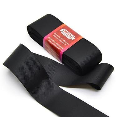 Imagem de Fita Gorgurão nº09 39mm com 10 Metros - Círculo, 325 PRETO