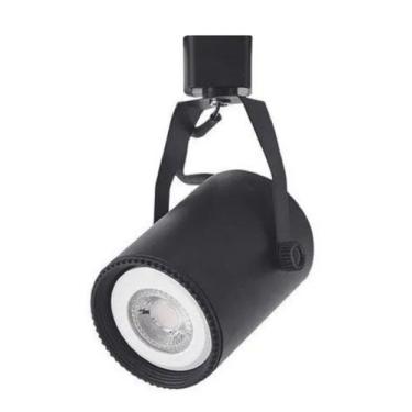 Imagem de Spot Para Trilho Eletrificado Par20 Lille Nordecor Preto Para Sala Qua