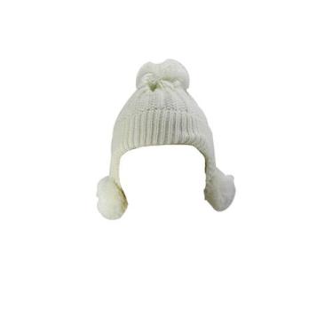 Imagem de Touca de malha com pompom infantil - QUERO PRESENTEAR
