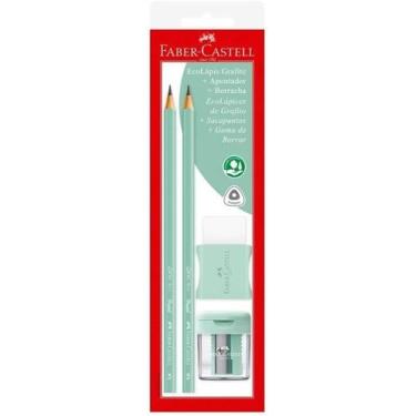 Imagem de Kit ecolapis apont borr faber t past - Grupo Faber Castell