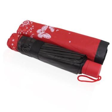 Imagem de Guarda Chuva Grande Com Proteção Solar Reforçado Contra Vento BORBOLET