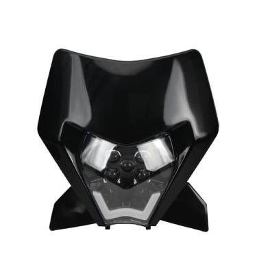 Imagem de ABCERRSI Dirt Bike 5 faróis de LED, kit de luzes de cabeça de enduro de motocicleta para 2024 EXC SXF XCW MX farol Supermoto Carenagem ATV Scooters - Preto