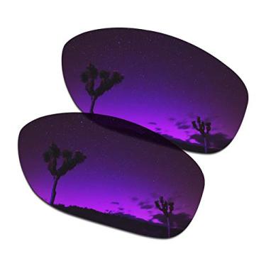 Imagem de SmartVLT Lentes de reposição masculinas para óculos de sol Oakley Pit Bull - Mais opções, Plasma roxo, Tamanho �nico