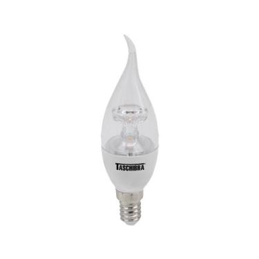 Imagem de Kit 5 lâmpadas led taschibra bico torcido tvl25 3w 2700k e14