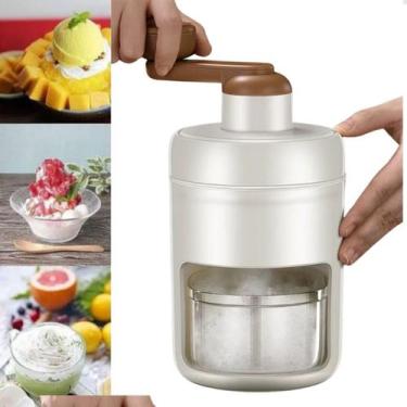Imagem de Triturador Moedor de Gelo Manual Multiuso Raspadinha Bebidas - TOP RIO