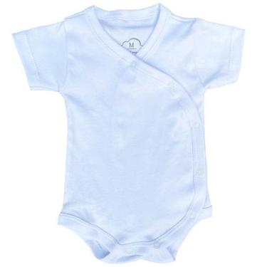 Imagem de Body Bebê Kimono Manga Curta Branco - P - brand, P