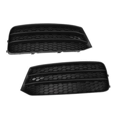 Imagem de Akozon Front Bumper Fog Tampa de Capa de Luz para A1 2014-2018 | FIXA SELENTES 8XA807681B | Preto | Protege As Luzes de Nevoeiro