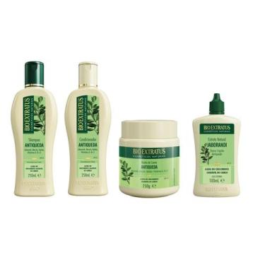Imagem de Kit 4 Produtos Bio Extratus Jaborandi Antiqueda Oleosidade