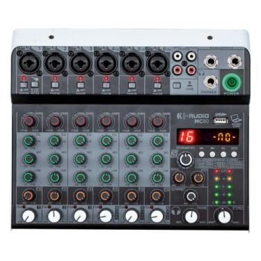 Imagem de Mesa de Som 8 Canais MC 80 - K-Audio