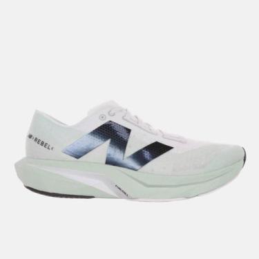 Imagem de Tênis New Balance Fuelcell Rebel V4 Masculino, Verde claro, 42