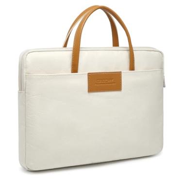 Imagem de GAOCHY Capa para laptop de 13 a 14 polegadas à prova de choque com alça, bolsa para computador para MacBook Pro 14 M4/M3/M2/M1 Pro/Max, MacBook Air 13 M4/M3/M2, Zenbook 14, Chromebook de 14 polegadas