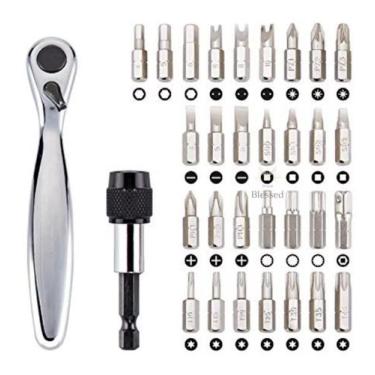 Imagem de Jogo De Chaves Tork Filips Hexagonal Adaptador Magnético 32peças - mm 