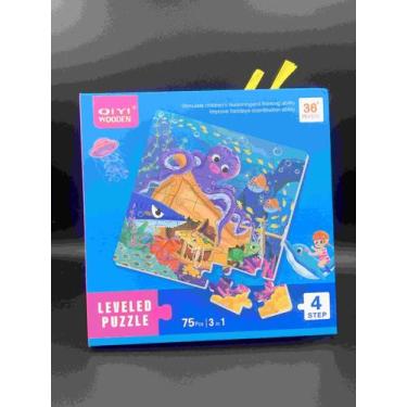 Imagem de Quebra-Cabeça Diversão com varios animais - Royal Toys