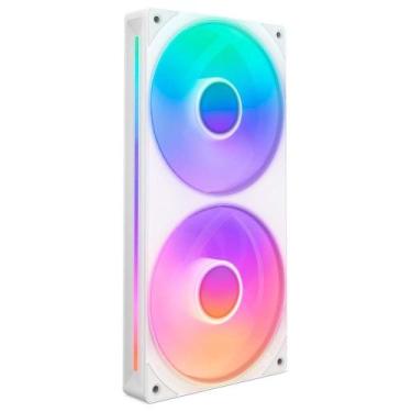 Imagem de Ventoinha NZXT Single-frame F Series, LED RGB Core, 240mm, 2x 120mm, B