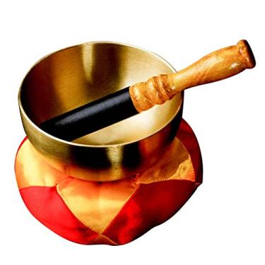 Imagem de Monks Accessories Tigela de canto tibetana mindfulness Sacrifício Relaxamento para meditação Lama Yoga Decoração de casa