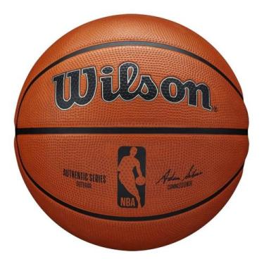 Imagem de Bola basquete wilson oficial nba authentic series outdoor 7