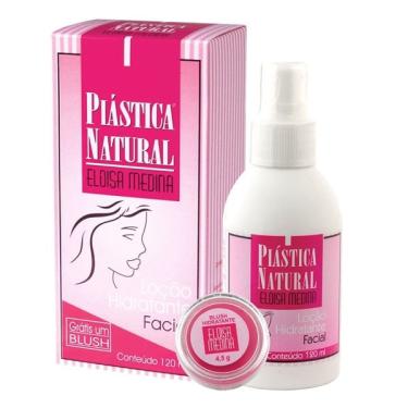 Imagem de Plástica Natural Eloisa Medina Hid Facial 120mL + Blush 4,5g