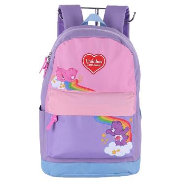 Imagem de Mochila De Costas Escolar Grande Oficial Ursinhos Carinhosos