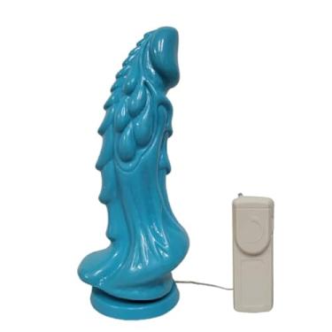 Imagem de Dildo com Ventosa e Bullet 21x5cm Draco Azul - Lovetoys