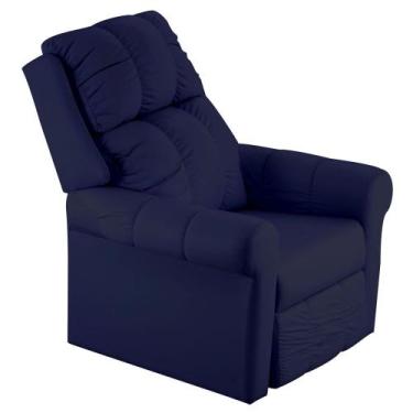 Imagem de Poltrona do Papai Corano Azul Marinho - Herval, 1 Assento