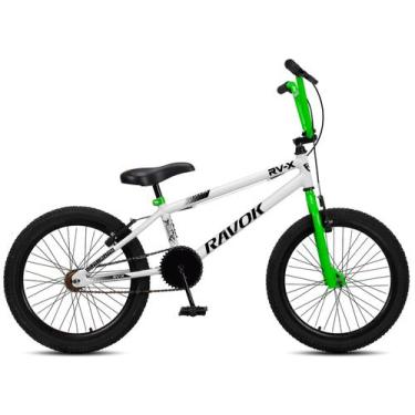 Imagem de Bicicleta Bmx Cross Aro 20 Rv-x Aro Aero Freio V-brake Ravok, Branco v