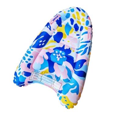 Imagem de Deevoka Surfboard inflável, placa de surf com alças, flutuação portátil e inflável para crianças para crianças, Rosa