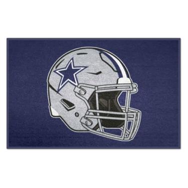 Imagem de FANMATS NFL Dallas Cowboys Tapete de nylon para iniciantes, 48 x 76 cm