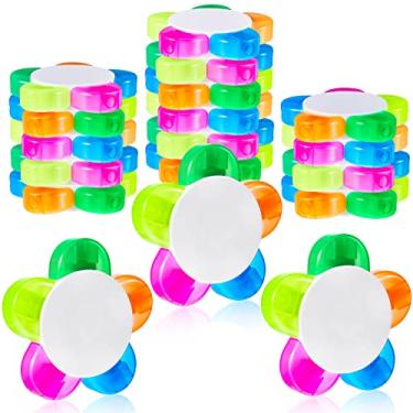 Imagem de Marcadores de texto pétalas, cores sortidas, canetas marca-texto aquarela em forma de flor, canetas fluorescentes 5 em 1 para artigos de papelaria de escritório escolar, material escolar estético, 5 cores (18 peças)