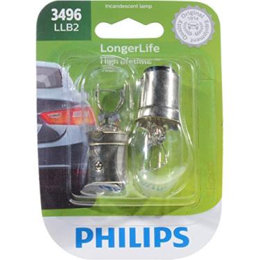 Imagem de Lâmpada miniatura Philips 3496 LongerLife, pacote com 2