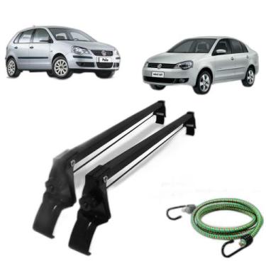 Imagem de Rack Teto Polo Hatch Sedan 4Pts 2005 A 12 E 1 Elastico Corda - Vhip