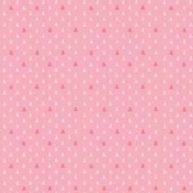 Imagem de Papel De Parede Ursinhos Com Fundo Rosa Adesivo Quarto Sala