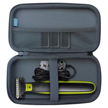 Imagem de TUDIA Capa rígida de EVA compatível com aparador elétrico híbrido Philips Norelco OneBlade QP2520/90 QP2520/70 Corpo facial QP2630/70 [APENAS CAPA]