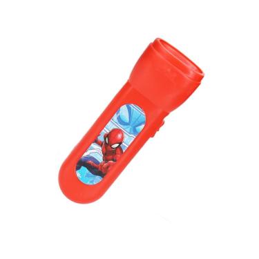 Imagem de Brinquedo Lanterna Projetora Marvel Spiderman 3 Projeções