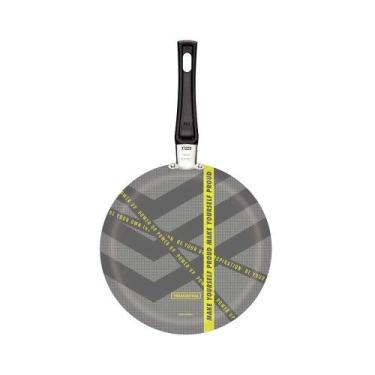 Imagem de Tapioqueira Antiaderente Tramontina Power Up Cinza 22cm, Unica
