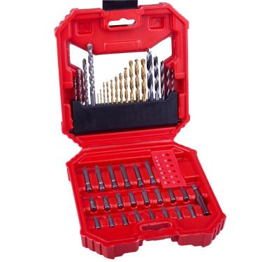 Imagem de Jogo de Brocas e Bits 44 Peças Worker