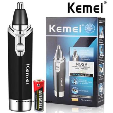 Imagem de Maquina Aparador De Pelos Nariz Ouvido Acabamento - Kemei