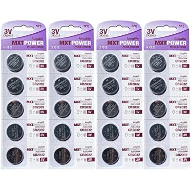 Imagem de Kit Com 20 Bateria Litio 3V Para Controle Remoto Instrumentos Musicais CR2032