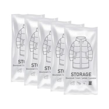 Imagem de Sacos De Armazenamento a Vácuo Para Roupas, Ternos, Vestidos E Jaqueta